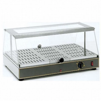 Witryna grzewcza przelotowa z nawilżaniem, 1x GN 1/1, 0.65 kW | ROLLER GRILL WD 100