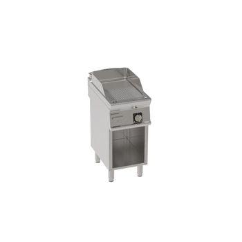 Płyta grillowa ryflowana 400V Tecno74 | TECNOINOX 716219