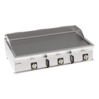 Płyta grillowa elektryczna, gładka 120 cm, 400V Tecno74 | TECNOINOX 716201