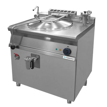 Kocioł warzelny elektryczny, 80 l, 12 kW, 400 V | FORGAST ELR-782