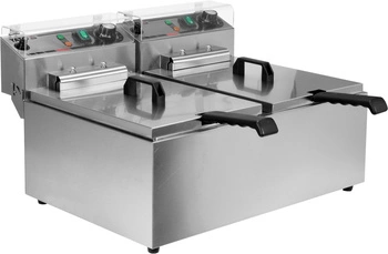 Frytownica elektryczna 2-komorowa 2x11,5 l | YATO YG-04624