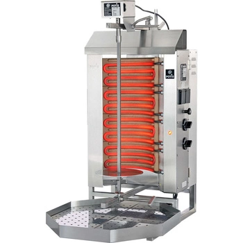 Gyros (kebab) elektryczny, 30 kg, 4 pola grzewcze | POTIS E-2