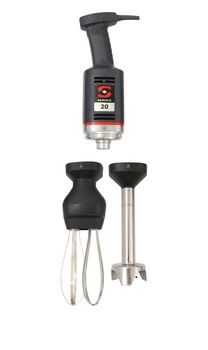 Mikser ręczny SAMMIC MB-21, końcówka miksująca i trzepaczka, 25 cm, 1500-15000 obr/min | SAMMIC 3030634