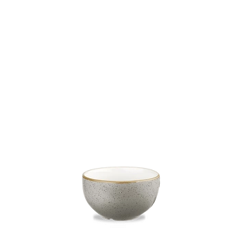 Miska/cukiernica porcelanowa Peppercorn Grey śr 9,8 cm | FINE DINE SPGSSSGR1