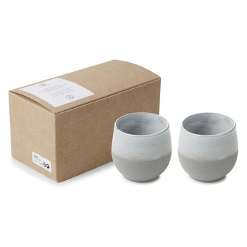 Kubek porcelanowy No.W poj. 2x200 ml biały | TOM GAST RV-654772-SET