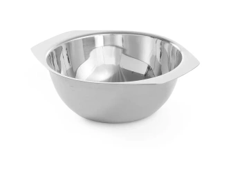 Miska ze stali nierdzewnej z uchwytami - śr. 12 cm, 0.35 l | HENDI 430002