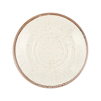 Spodek do filiżanki sztaplowanej SAND, 15 cm | PORLAND 04ALM007432