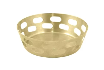 Koszyk na pieczywo, kolor: złoto vintage | AMBITION 287672