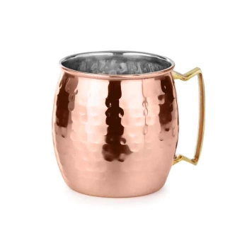 Kubek do drinków, miedź młotkowana | AMBITION 126615
