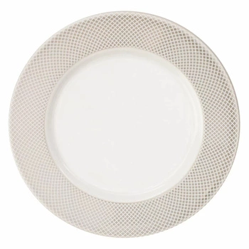 Talerz płaski beżowy NORWICH - 23cm | VERLO V-17011-6