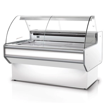 Lada chłodnicza z szybą giętą | RAPA L-B1/137/107