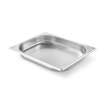 Pojemnik GN 1/2 gł. 4cm ze stali nierdzewnej KITCHEN LINE | HENDI 806319