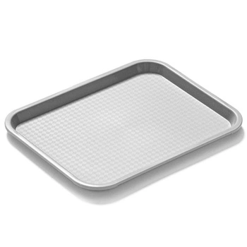 Taca fast food szara wym. 40x30 cm | FORGAST FG12525