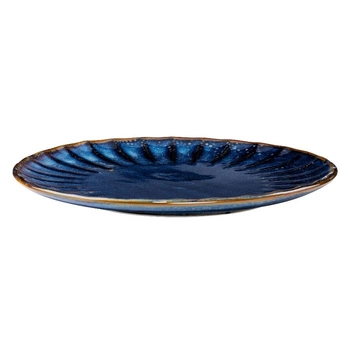 Talerz płytki porcelanowy DEEP BLUE śr. 26 cm | VERLO V-82019-4