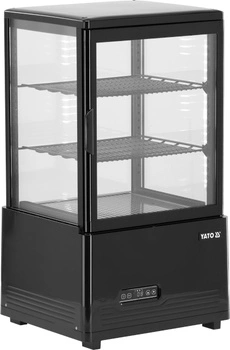 Witryna chłodnicza 59 l czarna | YATO YG-05050