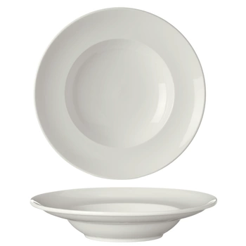 Talerz porcelanowy głęboki, Pure - 23 cm | FINE DINE 763124