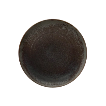 Talerz płytki Still Cristall hematyt 27 cm | KERA CERAMIKA 14.2.HEMATYT