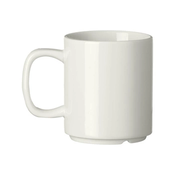 Kubek sztaplowany porcelanowy Pure - 300 ml | FINE DINE 763490