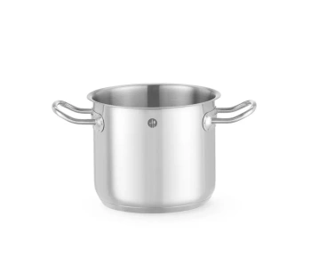Garnek ze stali nierdzewnej wysoki bez pokrywki, Kitchen Line, pojemność 2.8 l, średnica 16 cm | HENDI 837757