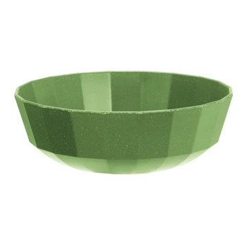 Patera z melaminy na owoce - miska, Metropolis, zielona, 25 cm | FINE DINE 562574