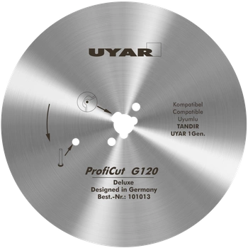 Ostrze gładkie ProfiCut G120 Deluxe - śr. 120 mm | UYAR 101013S