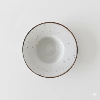 Talerz do makaronu Still Rustic krem 23 cm | KERA CERAMIKA 14.10.RUSTIC KREM