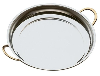 Półmisek do serwowania z pozłacanymi uchwytami | APS 61400