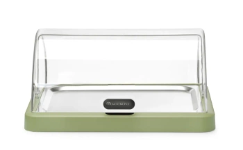 Pojedyncza witrynka chłodząca roll-top Duo UNIQ designed by Robert Bronwasser, zielona, 46x35x22 cm | HENDI 871966