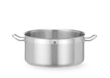 Garnek ze stali nierdzewnej niski Profi Line, 12 l, średnica 32 cm, wysokość 15 cm | HENDI 830185