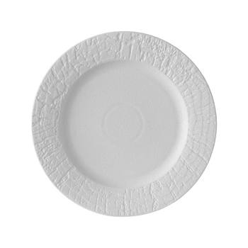 Talerz porcelanowy z rantem NORDIC - 21 cm | FINE DINE 767269