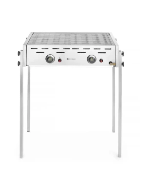 Grill gazowy Roast-Master Pro, 11.6 kW, dwie strefy | HENDI 148808