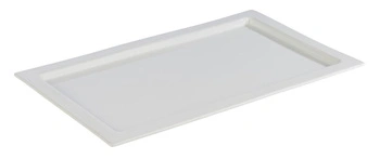 Taca FRAMES, GN 1/1, melamina, kolor biały | APS 84046