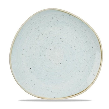 Talerz porcelanowy płytki Duck Egg Blue śr. 28,6 cm | FINE DINE SDESOG111