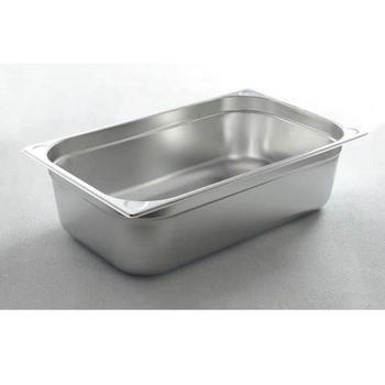 Pojemnik GN 1/1 gł. 4 cm ze stali nierdzewnej KITCHEN LINE | HENDI 806111