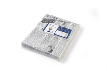 Papier do frytek pergaminowy z nadrukiem- 500 sztuk | HENDI 678121