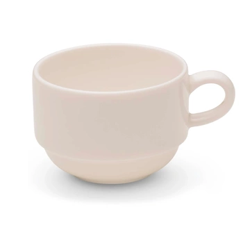 Filiżanka porcelanowa sztaplowana espresso CREMA - 90 ml | FINE DINE 770719