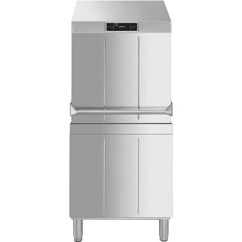 Zmywarka kapturowa z koszem 60x50 cm i uzdatniaczem wody TOPLINE | SMEG HTY625DS