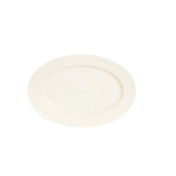 Półmisek owalny porcelanowy CREMA - 39x27 cm | FINE DINE 770672