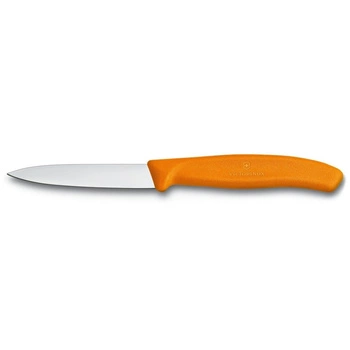 Nóż do jarzyn Swiss Classic pomarańczowy dł. ostrza 8 cm | VICTORINOX 6.7606.L119