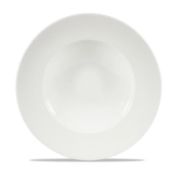 Talerz porcelanowy do pasty Isla śr. 28 cm | FINE DINE WHISIWBL1