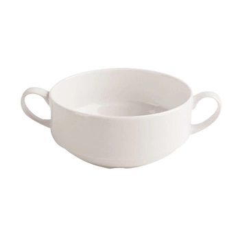 Bulionówka porcelanowa z uszkami poj. 285 ml Dove | FINE DINE 04ALM000384