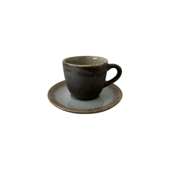 Filiżanka 200 ml ze spodkiem 15 cm Still Cristall topaz | KERA CERAMIKA 2.3.1.TOPAZ