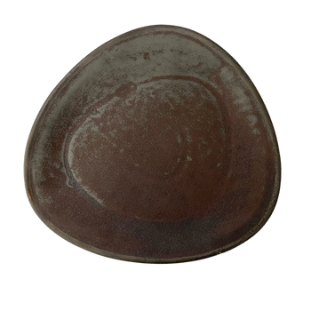 Talerz płytki Delta Cristall hematyt 30 cm | KERA CERAMIKA 15.2.HEMATYT