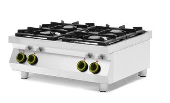 Kuchnia gazowa 4-palnikowa stołowa Kitchen Line | HENDI 227381