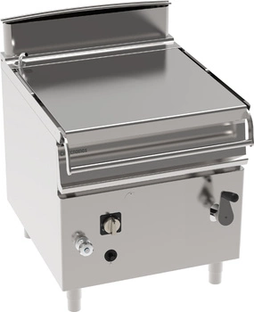 Patelnia gastronomiczna gazowa 20 kW - poj. 80 l, manualnie uchylana | TECNOINOX 313176