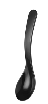 Łyżka do sałatek z tworzywa czarna | HENDI 564158
