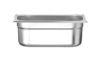 Pojemnik GN 1/4 gł. 10 cm ze stali nierdzewnej KITCHEN LINE | HENDI 806531