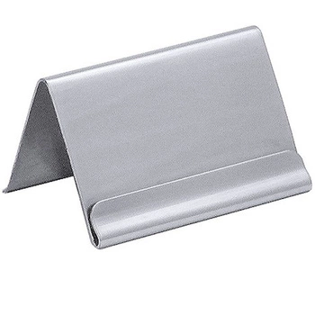 Stojak do kart ze stali nierdzewnej, 5.9 cm, 2.5 cm | CONTACTO 303/035
