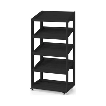 Stojak 4-poziomowy Madeira Black 57,4x40x119,7 cm | FINE DINE 504987