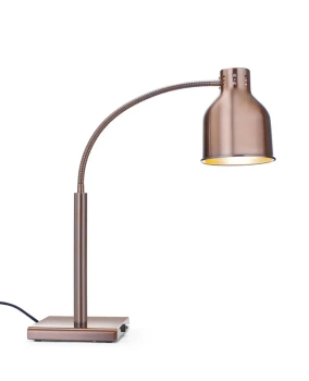 Lampa do podgrzewania potraw, giętka, miedziana, 220-240V/250 W, 26.8x20.3x66 cm | HENDI 273753